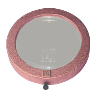 Well Light Convex Lens with Brass Ring - Fixtures